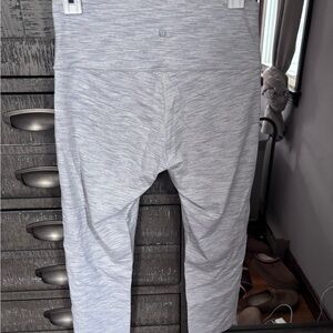 lululemon athletica Light Gray Leggings